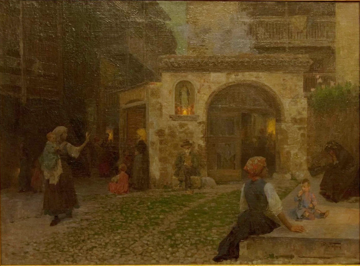 Paesaggio notturno - Museo Nazionale di Palazzo Reale, collezione di Casa Savoia